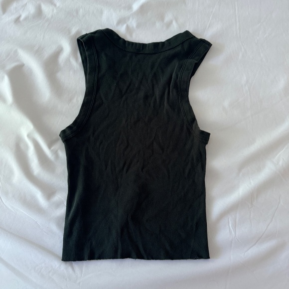 Forest Green John Galt Brandy Melville PACSUN Conor Tank - Picture 2 of 2